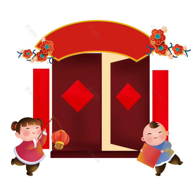 喜庆图片,中国年元素,新年PNG,免抠素材